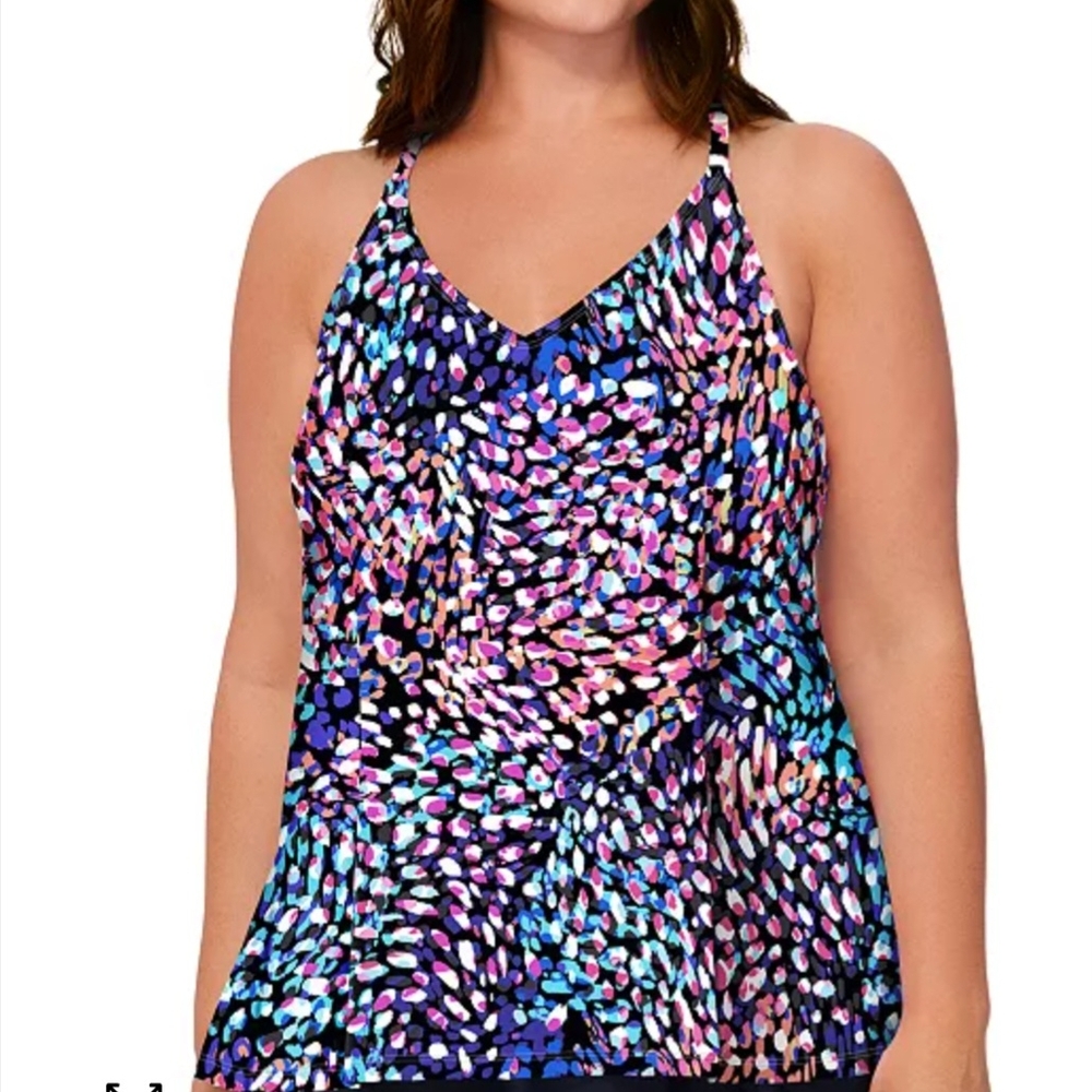 Island Escape Multicolor Tank Top